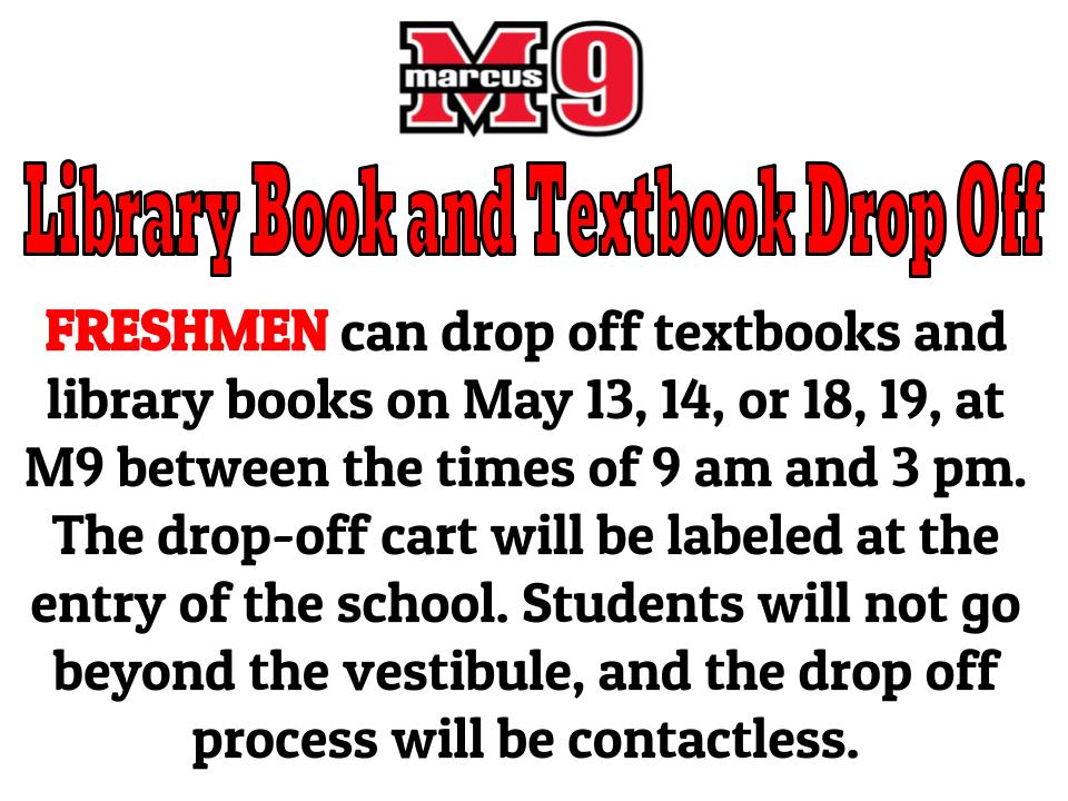 MHS9LIBRARY's tweet photo. Don't forget to return your Library books and Textbooks! #M9GameOn https://t.co/voCTpgso48