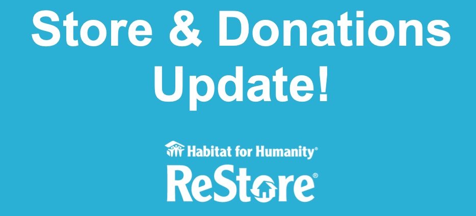 Here's an update on our ReStore and Donations timelines! We're getting ready!
facebook.com/SJHabitat/phot…