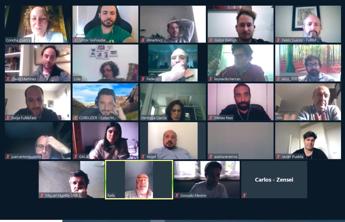 NetmentoraMAD's tweet photo. Club de #Emprendedores:socios comparten con ellos su  #ExperienciaEmpresarial #mentores Gracias @xavierdea Verónica Garcia @HeritageHotelMa @davidforletter Leonardo Herran @cofrescoiberic1 Rafael Gutiérrez #Edgewell JA Costa #NingunEmprendedorSolo @Emprendedores @Corresponsables https://t.co/sTJXlgLzmD