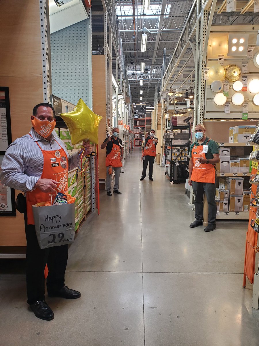Happy anniversary,  @bsb823 and congratulations on 29 years with this awesome company that we call home.  <a href="/DamianWagner47/">Damian Wagner</a> <a href="/Marcos_THD/">Marcos Mendez</a> <a href="/derekjherr/">Derek Herrera</a> <a href="/MikeTX_210/">Mike Simmons</a>