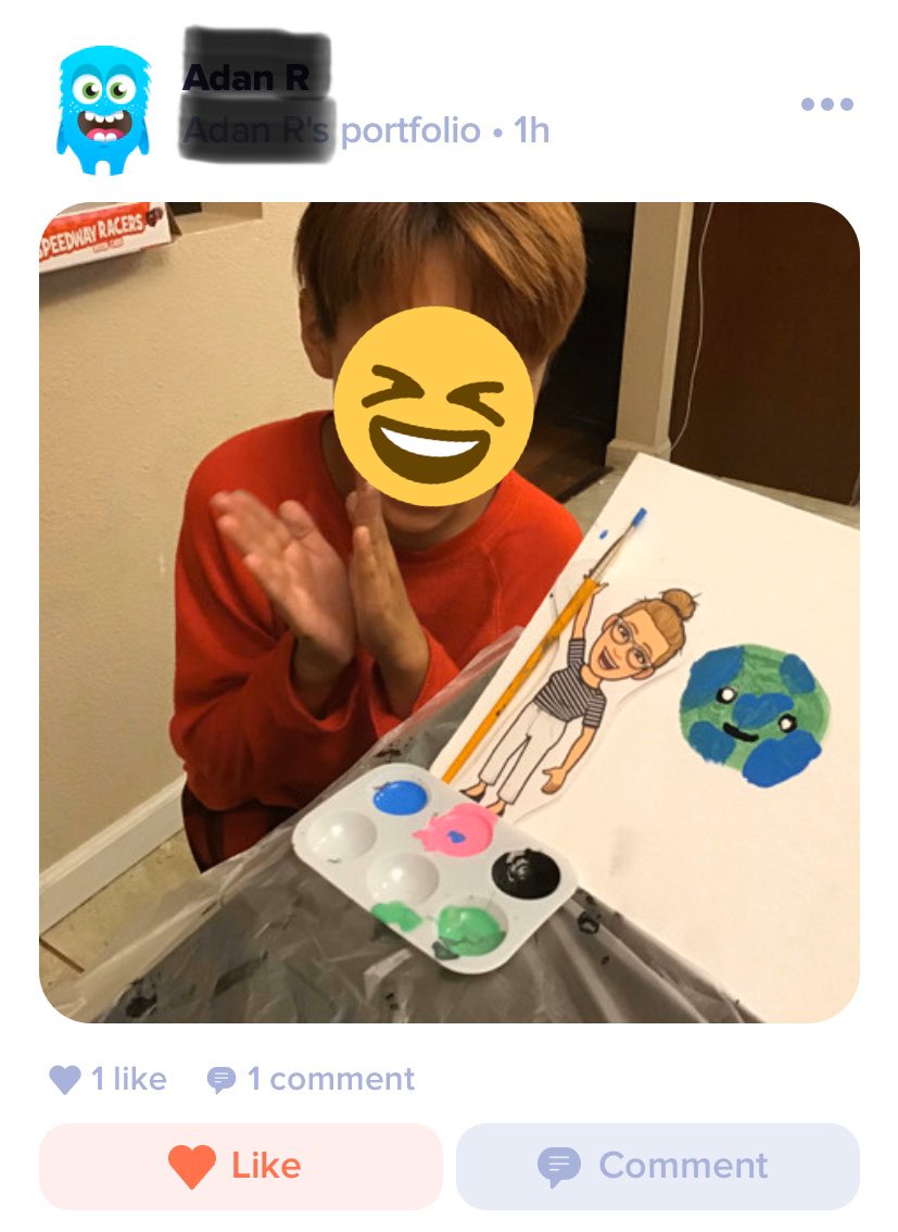 Today’s adventure: painting! #distancelearning #adventureswithMsWilson <a href="/RioSecoSchool/">Rio Seco School</a>