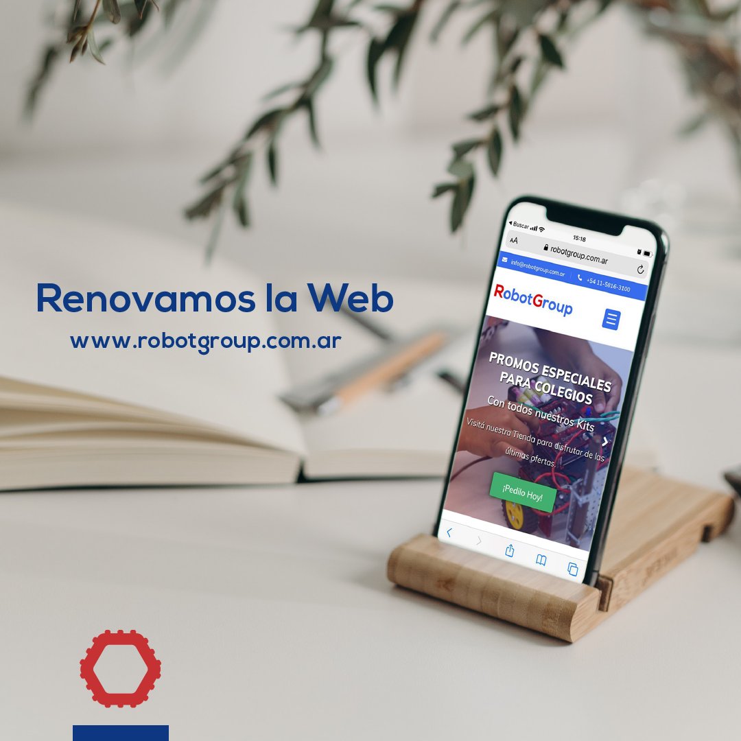 RobotGroup's tweet photo. Descubrí todo sobre nosotros, la robótica educativa y encontrá tus kits favoritos en nuestra página web que ahora, ¡está renovada! 😊👉https://t.co/cctVt12azH https://t.co/yxei2JCDg4