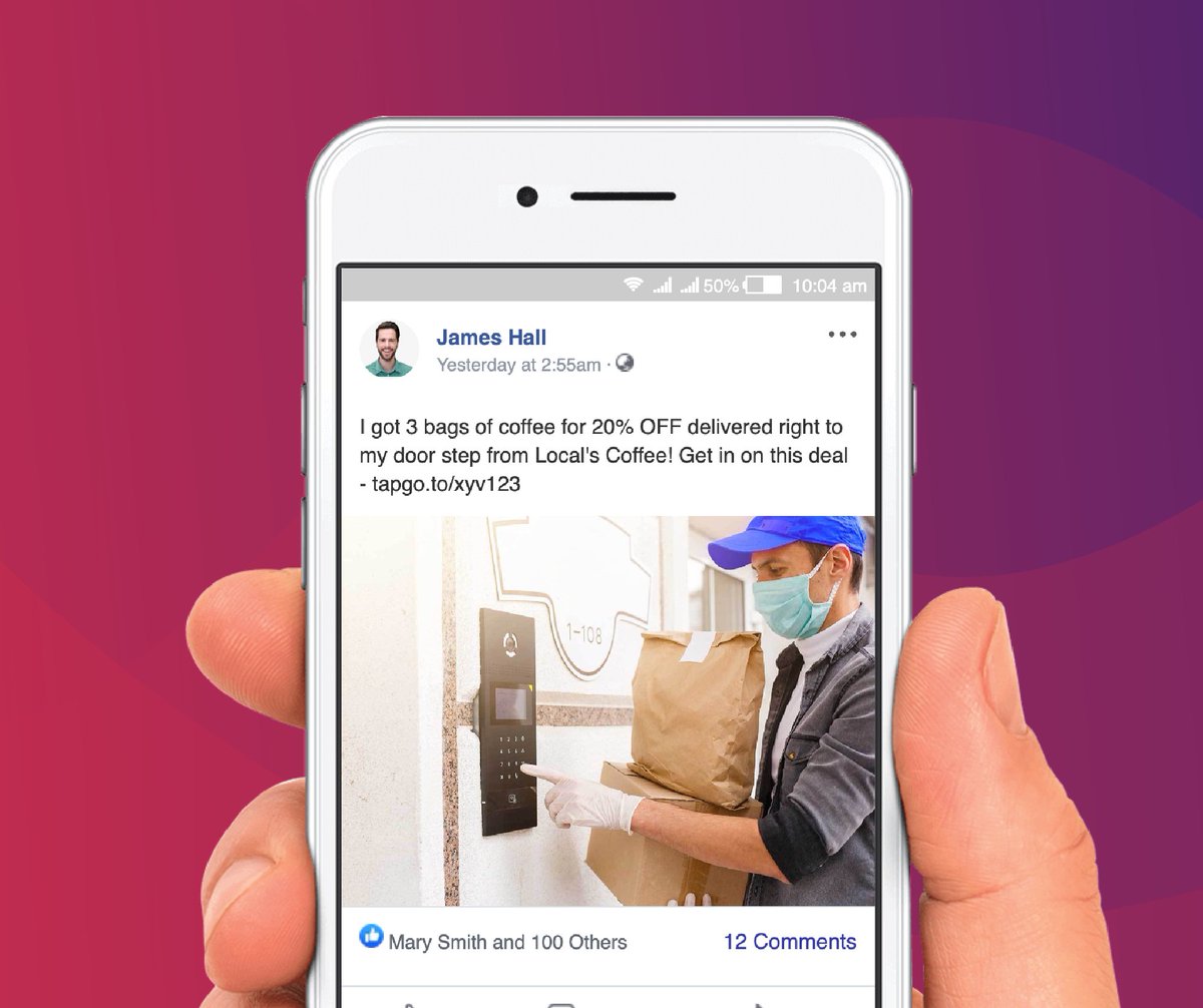 tapmango's tweet image. Bring in new customers through social media! Customer referrals and posts are an easy way to direct new traffic to your online ordering service. 
#socialmediamarketing #onlineordering #smallbusiness #customerloyalty