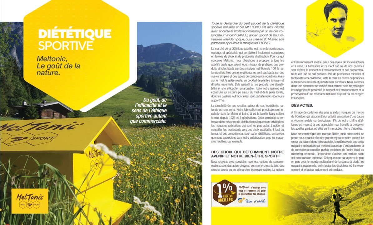 <a href="/MeltonicSport/">Meltonic</a> Un bel article de notre partenaire Foulées sur les valeurs et engagement de Meltonic pour une nutrition sportive saine et responsable ! <a href="/sportnutrition_/">Sport Nutrition</a> <a href="/EnduranceMagFR/">Endurance Mag</a> <a href="/ENDU_MAG/">Trails Endurance Mag</a>