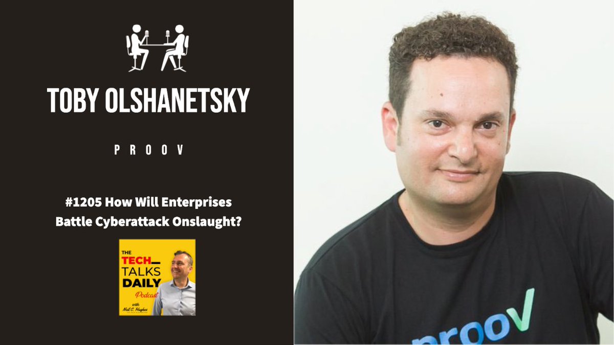 NeilCHughes's tweet photo. Tech Podcast: @tobyol Co-Founder and CEO of 
@prooV_inc argues that while organizations recognize the importance of stringent cyber defense evaluation procedures, many businesses cut corners due to time and resource constraints. https://t.co/Kl0M5gtMqr https://t.co/XIiUrq6X35