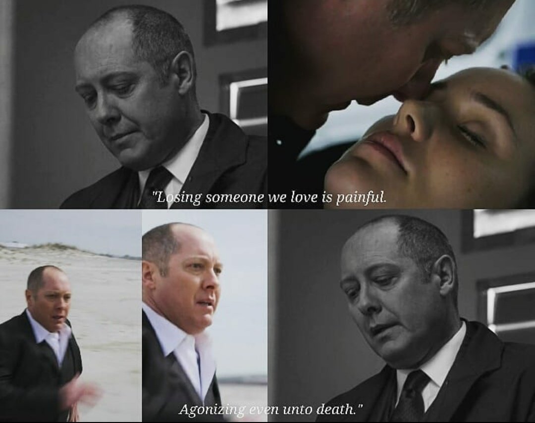 BlacklistB_W's tweet photo. "The Japanese call it tako-tsubo, a grieving surge of... abnormal electrical waves that causes the heart to deflate... and contort until it resembles a... a fishing pot. Hollow and cold, an empty vessel at the... bottom of a fathomless sea" #TheBlacklist #RedAndLizzy https://t.co/WWFqZjNmaL