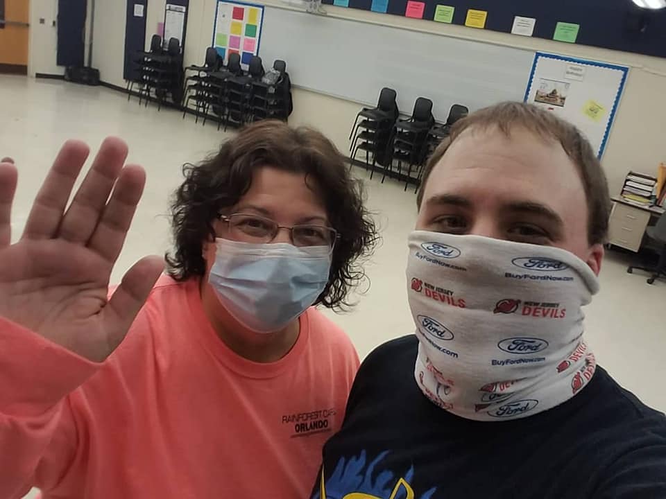 MrMcGrathMusic's tweet photo. Although we might not know what the "new normal" will be come September, we will be back stronger than ever, and back to making music in G-154 again soon!
Mrs. Bense & Mr. McGrath miss you ROBMS Band!!!
#barnegatpride #barnegatinspires #ROBMS #Bulldogway #BrackmanMusic https://t.co/yHWVlIaWvE