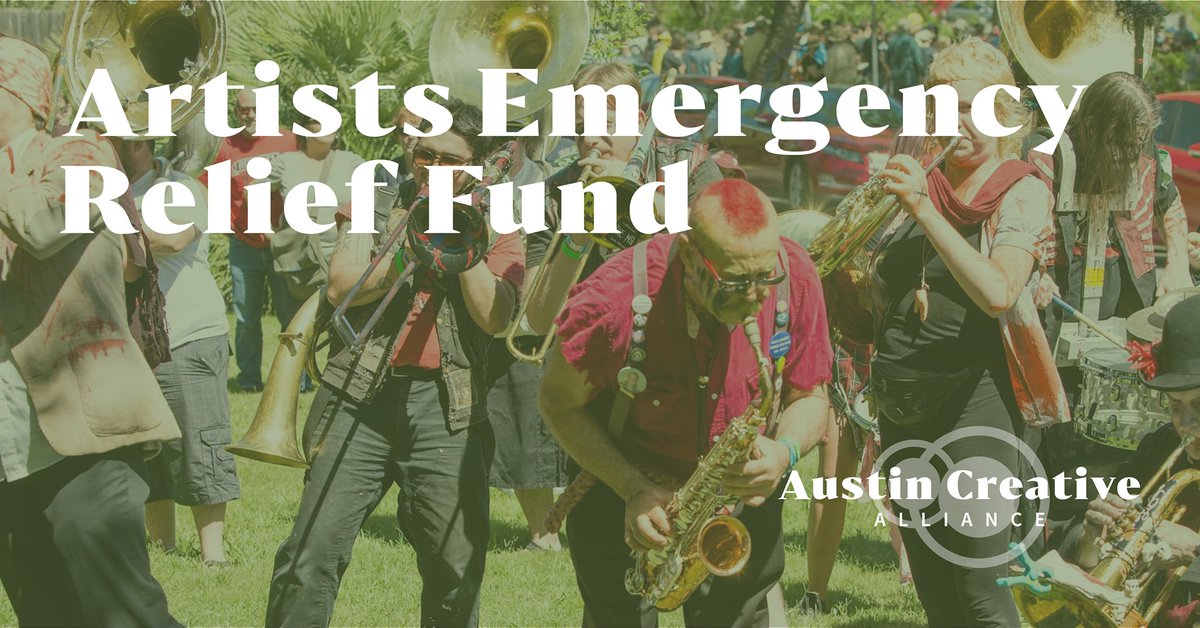shrewds's tweet photo. @AustinCreativeA is working hard to help artists affected by COVID19.  Apply for help, or donate to help those in need at #createaustin #artistemergencyfundatx #austinartists #atxartists #alltogetheratx
https://t.co/RxOIuOPuCU https://t.co/9GLOgeLuyN