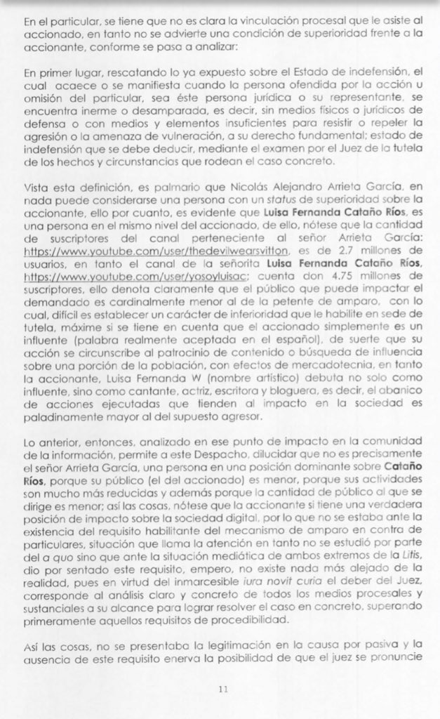 nikoarrieta's tweet photo. Llego el fallo de la impugnación de la tutela que puso @luisafernandaw en mi contra, la tutela es improcedente, ash mi Lu, que tristeza. 🥺  (Republicado con la primera parte) https://t.co/pSziSyD2OF