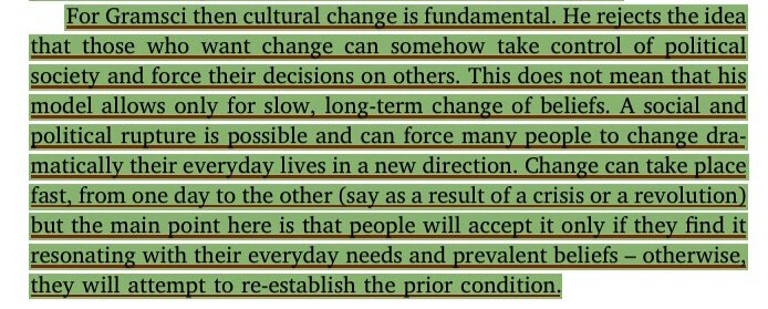 Implausible? Because the whole program depends on an as yet undertheorized large-scale, radical and fast cultural transformation of people’s values and “common sense”.Source: Kallis et al, ‘Degrowth and the State’.