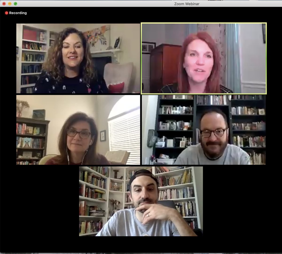 Cynthia Matzat (@cmatzat) on Twitter photo Loving the panel on Middle Grade Mahem! Especially enjoy getting to see <a href="/Obertskye/">Obert Skye</a> , who visited our library a couple of years ago! Thanks <a href="/MASLOnline/">MO School Librarians</a> for offering these amazing sessions for our members! #maslvirtualbookfest Loving the panel on Middle Grade Mahem! Especially enjoy getting to see <a href="/Obertskye/">Obert Skye</a> , who visited our library a couple of years ago! Thanks <a href="/MASLOnline/">MO School Librarians</a> for offering these amazing sessions for our members! #maslvirtualbookfest