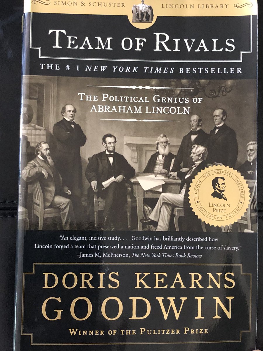 Today’s 2 books on one specific topic: great presidents managing the egos around them.“The Cabinet: George Washington and the Creation of an American Institution” by Lindsay Chervinsky“Team of Rivals: The Political Genius of Abraham Lincoln” by Doris Kearns Goodwin