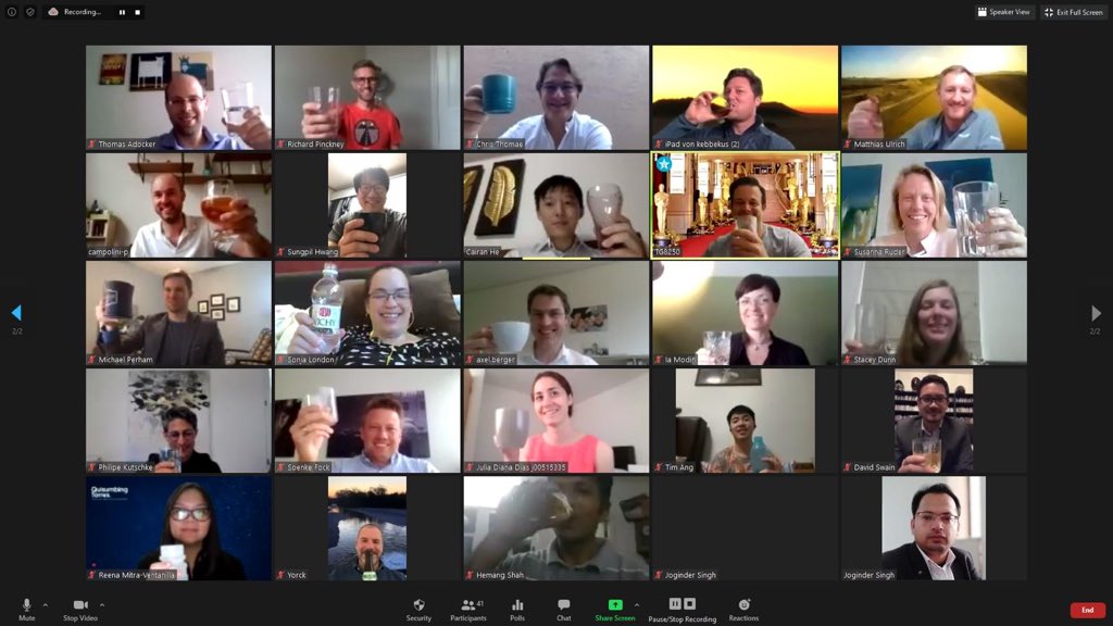 YMC_LESI's tweet photo. LESI YMC celebrated its 10th anniversary today - YMC friends love too meet anywhere in the world - if this is not possible, we celebrate in the virtual space. Join us for the next ten years @BergeronVincent @LESIntl https://t.co/hi66aaQIKm