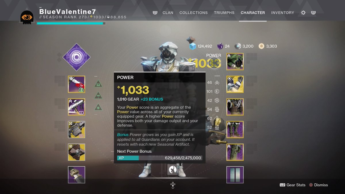 emancipation727's tweet photo. #maxpowerlevel #maxlightlevel on my Titan. All 3 are Gucci now. #destiny2 #dtg #destinythegame https://t.co/G6IhRX5l27