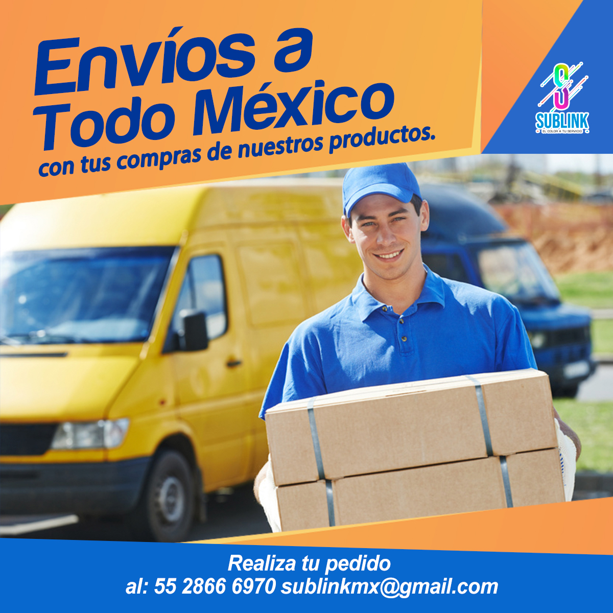 sublinkmx's tweet photo. 🔵 ENVÍOS A TODO MÉXICO Con Tus Compras de Nuestros Productos.
.
.
.
.
Realiza Tus Compras On Line: https://t.co/rl34GUBbfY
#Sublink #Sublimación
#CDMX >> sublinkmx@gmail.com / 55 2866 6970
#Oaxaca >> Calle de las Rosas 215 Col. Reforma Oaxaca de Juárez, Oaxaca c.p. 68050 https://t.co/34Pwdf1s7k