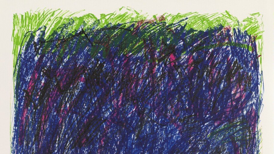 Can a line suggest an idea, emotion, or movement?

Today, we invite you to draw a quiet line, a loud line, and a dancing line. Write down an emotion that you are feeling. Draw a line that might represent that emotion. Fill your page with similar lines. #NGAsketch