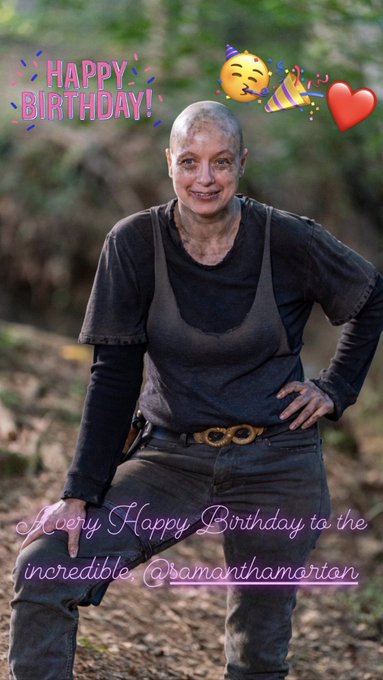 Samantha Morton’s Birthday Celebration | HappyBday.to