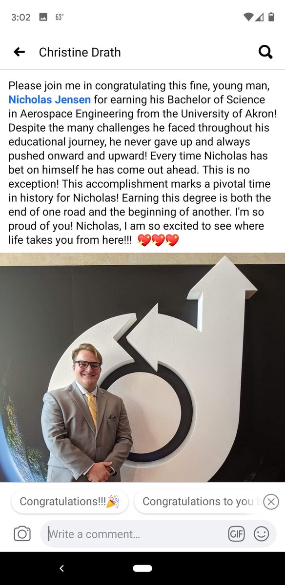romules_'s tweet photo. Congratulations Nick! Waite Pride!

TPS Proud! https://t.co/l9oSJM7m1b