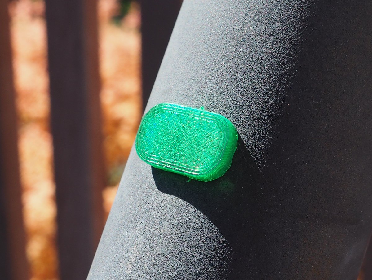 brendonbuilds's tweet image. A little #PracticalPrinting to keep bees out of my work-hammock