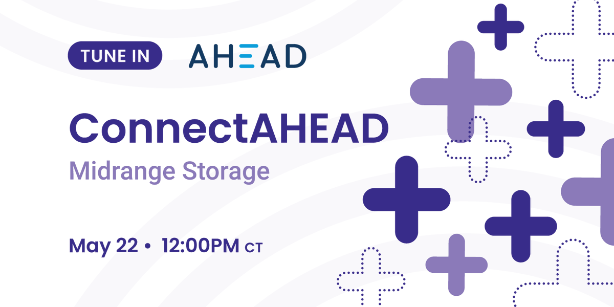 Ahead's tweet photo. In the next ConnectAHEAD session, our experts will discuss the #MidrangeStorage architectures & introduce the all new @DellTech #PowerStore solution.
Demo includedโ https://t.co/tZF0tGJsZD https://t.co/jJaKRbVwWE