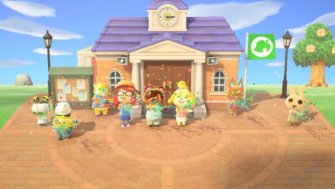 Took us just over a week, but now we finally have town hall, and more importantly, ISABELLE!  #AnimalCrossing<a href="/tag/animalcrossing"class="tags"><span>#animalcrossing</span></a><a href="/tag/nintendoswitch"class="tags"><span>#nintendoswitch</span></a><a href="/tag/acnh"class="tags"><span>#acnh</span></a>
