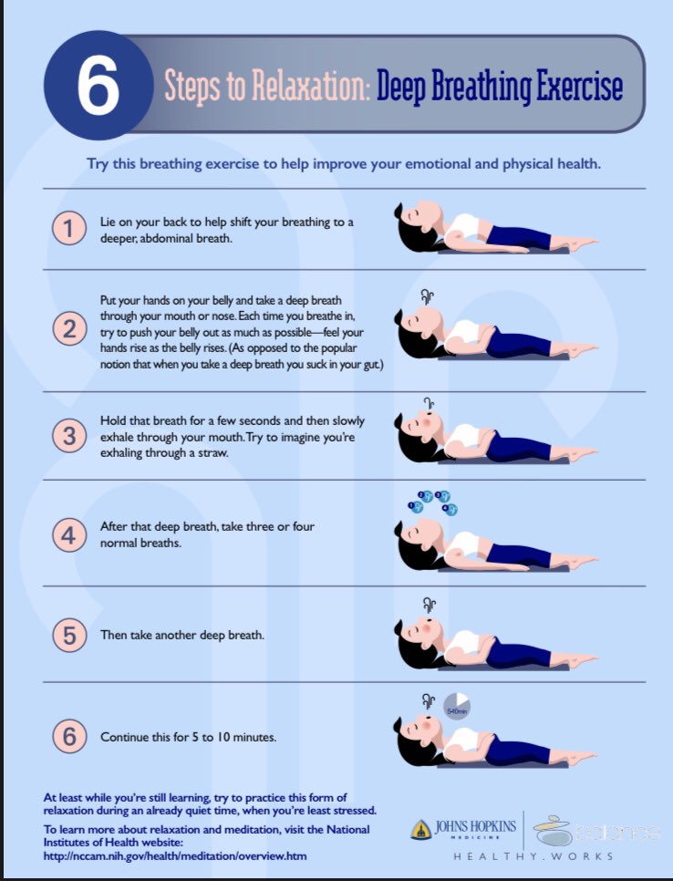 HSBaxterMN's tweet image. Relaxation is a great idea for this rainy Wednesday afternoon. Take a break and try some deep breathing! #wellnesswednesday