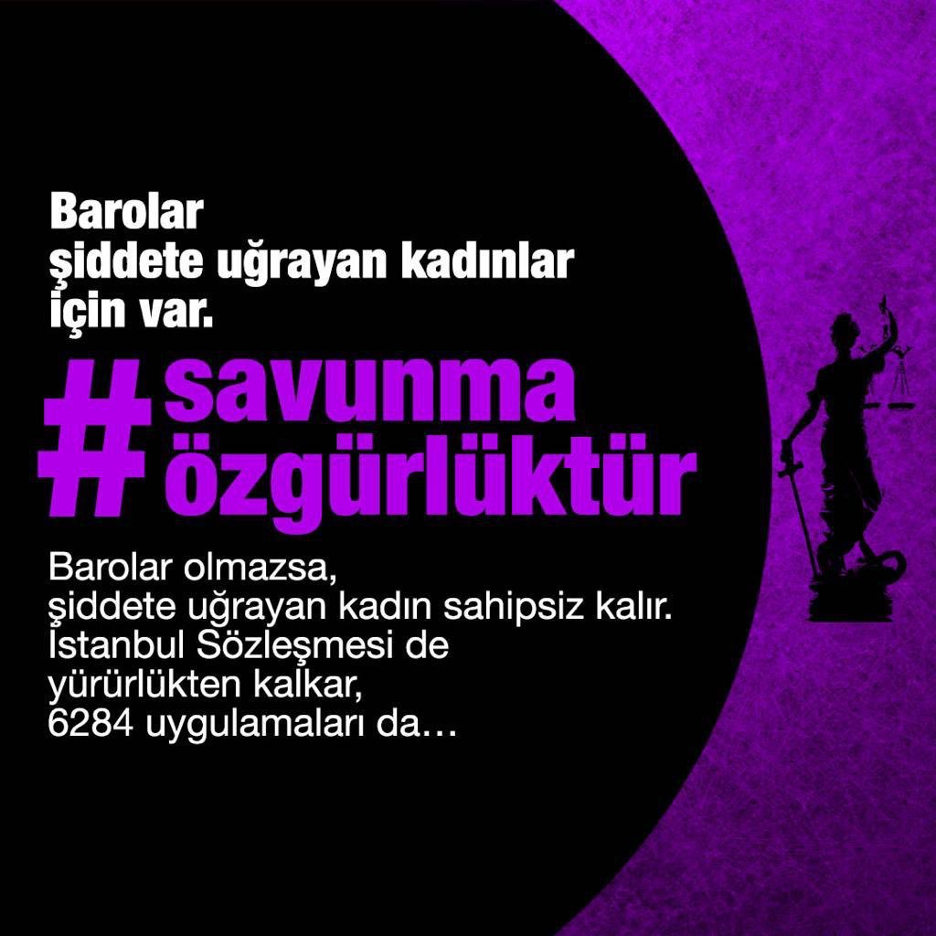 MstYkr's tweet photo. Demokratik hukuk devletinin olmazsa olmazı güçlü Barolardır. Baroları bertaraf etmek veya etkisizleştirmek yargıya vurulan neşterdir. #SavunmaÖzgürlüktür https://t.co/nKzkvU7xXr