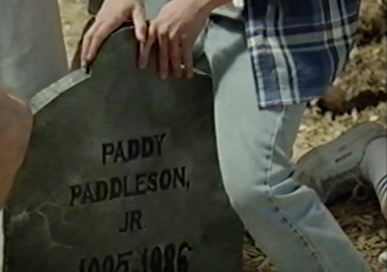 Next time your friends ask you to "do a goofy one" for a photo, make sure to dry hump a child's tombstone  #DBPM3  #Shudder