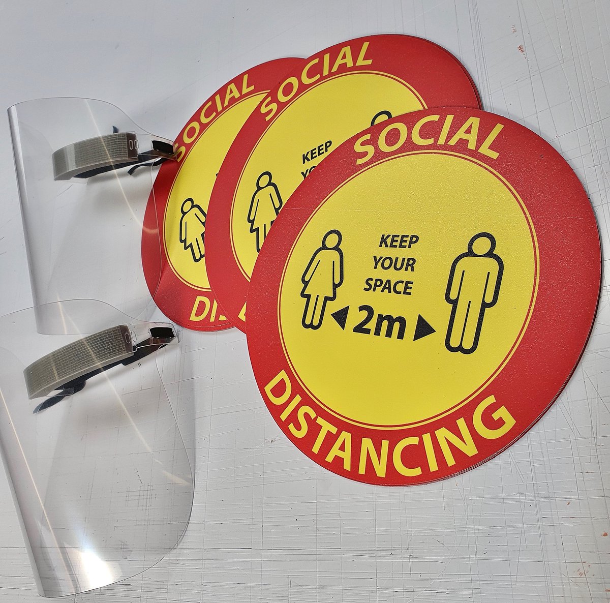 pb_signs's tweet image. We've been helping shops prepare for re-opening. These social distancing Floor Graphics are laminated for extra durability, they can also stick to low pile carpet

#MalvernHillsHour #SocialDistancing #FloorGraphics #Covid-19