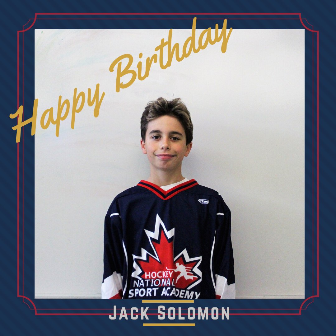 nsaHockey's tweet photo. Happy Birthday Jack! We hope you have a great day celebrating! #nsahockey #nsabirthday https://t.co/hyQFPsMloS