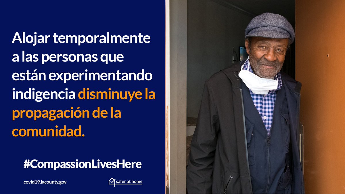 HildaSolis's tweet image. #ProjectRoomkey is not just a safe haven for thousands of vulnerable people during this #COVID19 pandemic.
It is:
 ➡ a call to public service in a public health crisis 
and
➡ is essential to preventing more outbreaks.
