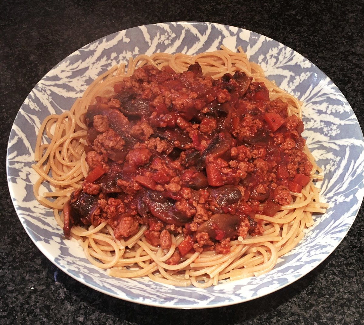 Delish_byHES's tweet photo. #NationalVegetarianWeek 🌱
Ruth @bowerparkac @DelishHcs kitchen has been cooking up a storm in her kitchen at home yet again, a delicious Quorn Bolognaise 🍝! 

@HES_orguk @LBofHavering @ProVeg_UK @PlantBasedPhil 
#MeatFree #20PercentLessMeat #SchoolMeals #StayCalmKeepCooking https://t.co/J91w34MMVE