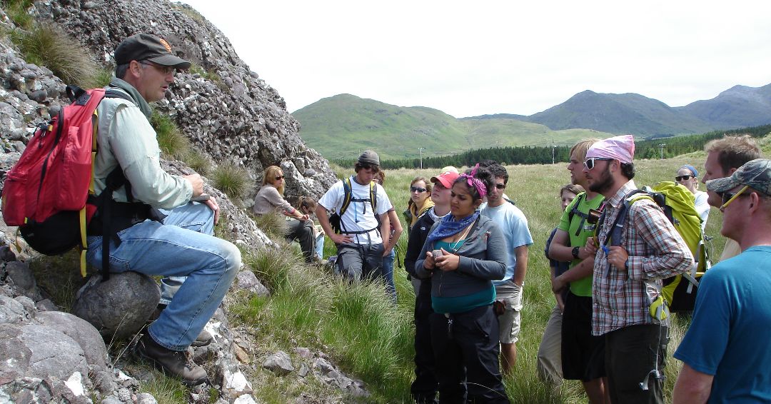 JMUCSM's tweet photo. Our #geodukes often leave the classroom to learn about geological processes. Here are some of Dr. Stephen Leslie's students exploring rock formations in Ireland!
#drivenbydiscovery #beyondtheclassroom #geology https://t.co/6I8IPb7e8L