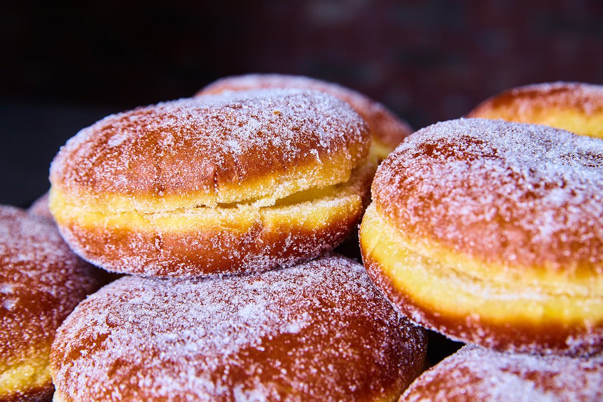 Sometimes you just need a donut. We have some filled with custard, some glazed, and others with sprinkles. What’s your favorite?