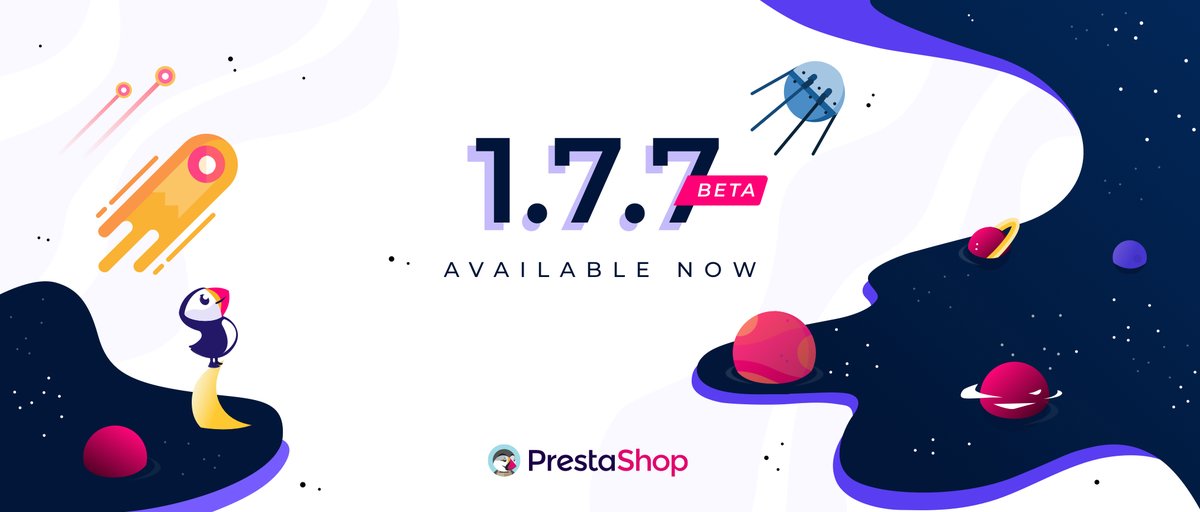 PrestaShop's tweet image. Great news! #PrestaShop 1.7.7.0 Beta is live!🙌
We count on you to test and give us feedback on this new version. Let's all be involved in the 1.7.7.0 release to make it a success!✅
Test it now➡️bit.ly/PS177B