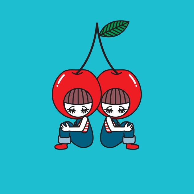 さくらんぼのtwitterイラスト検索結果