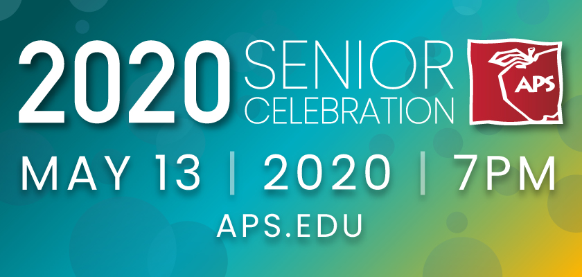 Join us tonight for the premiere of the APS Senior Celebration videos featuring well wishes for the Class of 2020 from more than a dozen celebrities, athletes, and politicians with ties to Albuquerque.