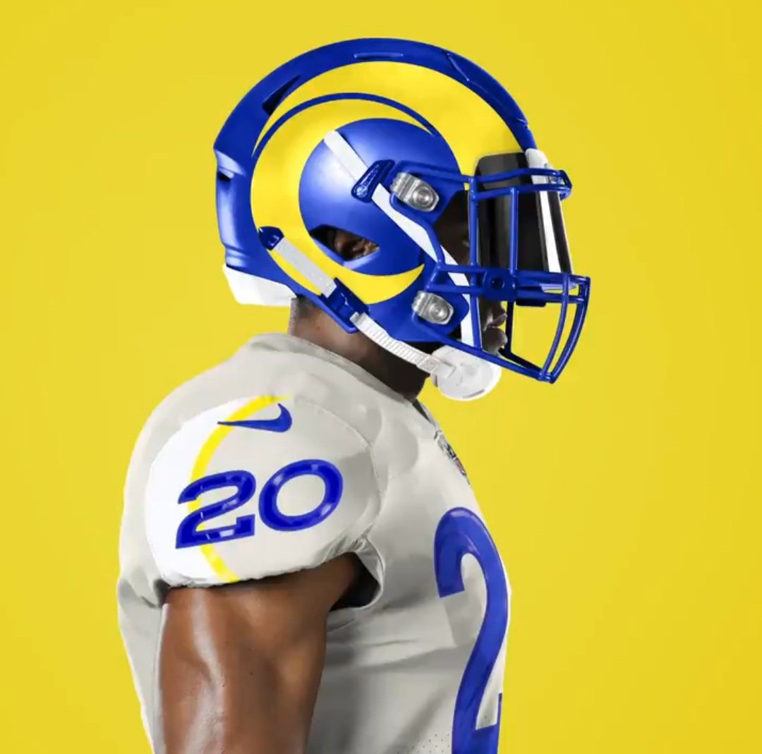 TalkRams's tweet photo. Here are the #LARams' 2020 uniforms... mixed thoughts on this one. What do you think #Ramily? https://t.co/lQjSUydvyf