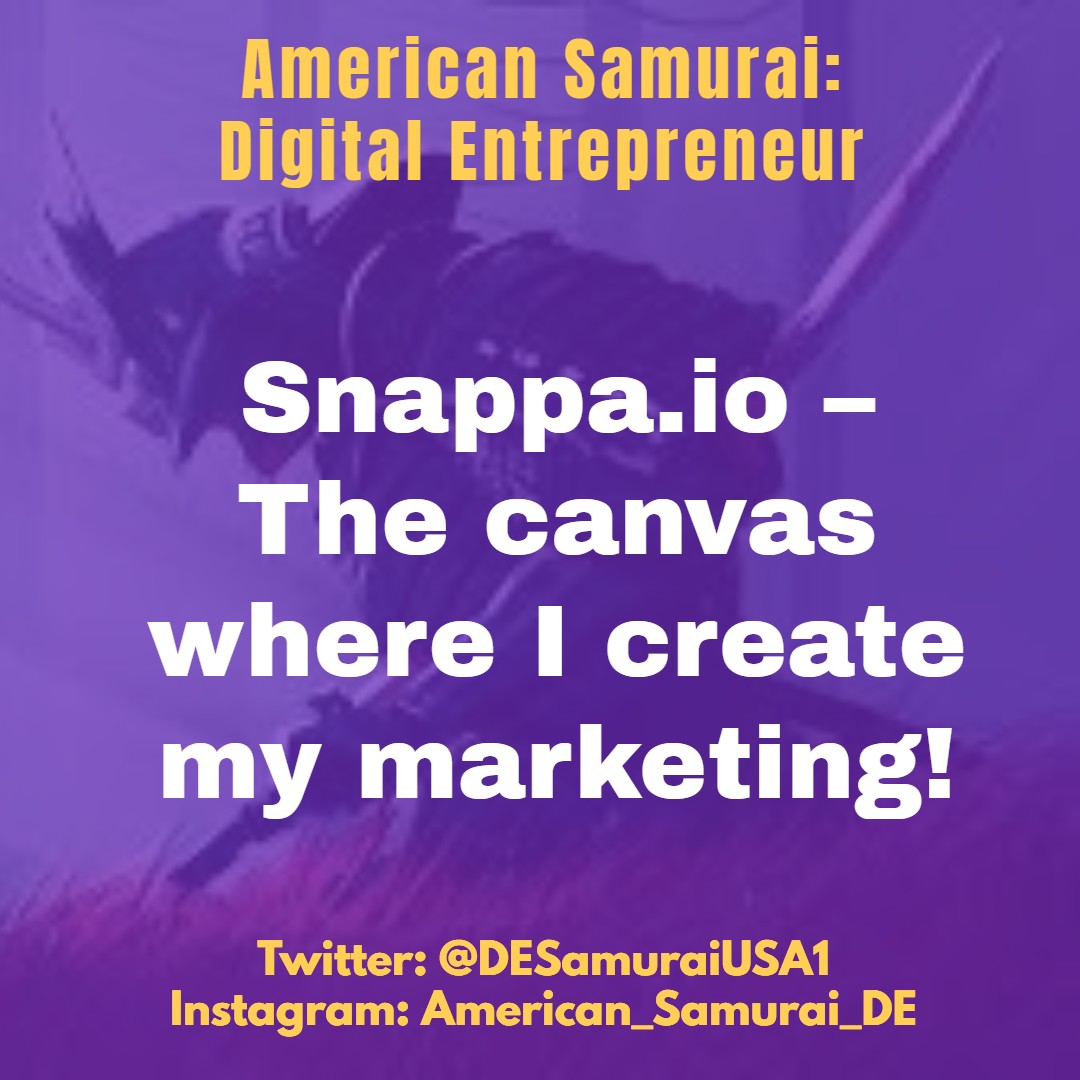 DESamuraiUSA1's tweet photo. #SocialMedia ads created on canvas - https://t.co/DBKsRx3eW9 .Satisfied for 5 yrs; $15 per mo & user friendly! Beautiful templates make ads for all platforms & #headers #banners & #billboards for #webposts .I HIGHLY recommend @SnappaHQ 4 #filmmakers #cinematographers #dp #dop https://t.co/BKei0jp251