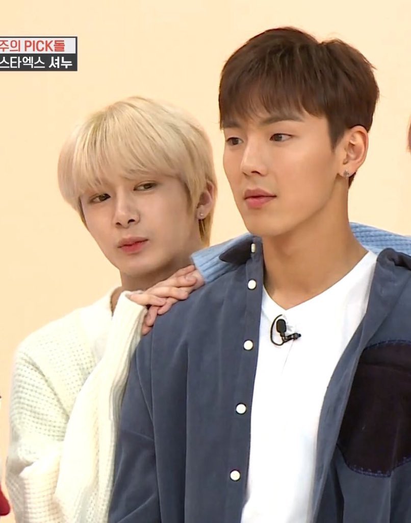 hyungnu- insane dancing/choreography skills- shownu always eats hyungwon’s leftovers so they eat a lot together - ‘when I have hardships,you listen silently to my stories,cheer for me and give me a lot of good advice’-hw