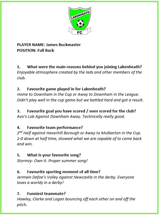 Lakenheath FC tweet media