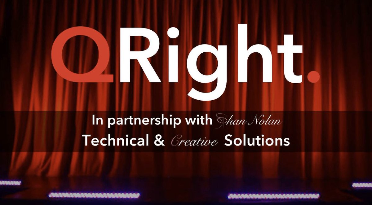 QRightSolutions's tweet photo. QRight &amp; ShanFashion&amp;Costume have decided to partner up to bring you the very best in Technical &amp; Creative solutions.
#Lighting #Sound #AV #StageManagement #Costume #MakeUp #Hair #Wigs #Hire #Design
QRight Your Technical &amp; Creative Solution.
#QRight #Technical #Creative #Solution https://t.co/0SnKDq9Ay0