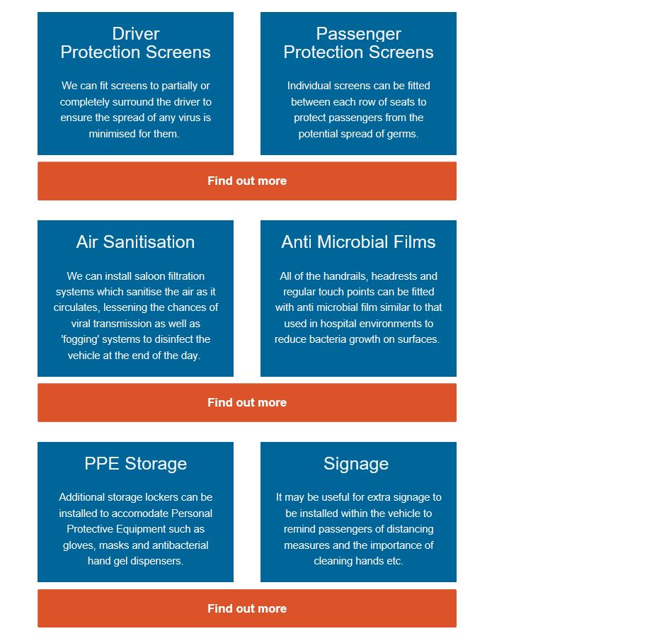 courtsidebuses's tweet photo. We’ve been looking for ways to help get people safely back onto #passenger #transport. We exclusively offer a range of #VirusProtection measures which can be installed to both new and used #minibuses such as Driver and Passenger Protection Screens and Air Sanitisation systems. https://t.co/cm1nX4gKg2