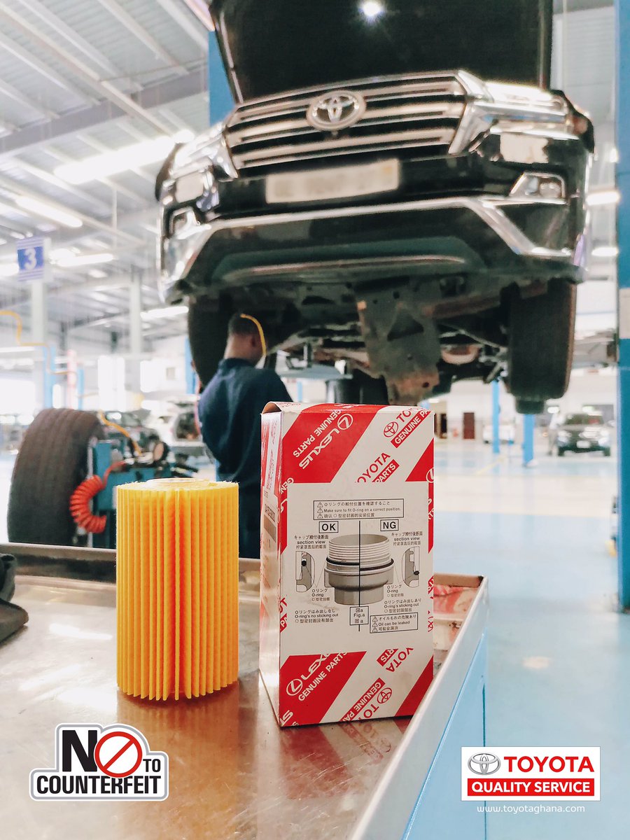 ToyotaGhanaLtd's tweet photo. At #ToyotaGhana, our ultimate objective is to provide nothing less than the best quality service. Schedule an appointment and let our expert team of technicians get your Toyota running like new again.
#Toyota #SuperiorQuality #QualityService #ExpressMaintenance #GenuineParts https://t.co/pVEoLpVZw3