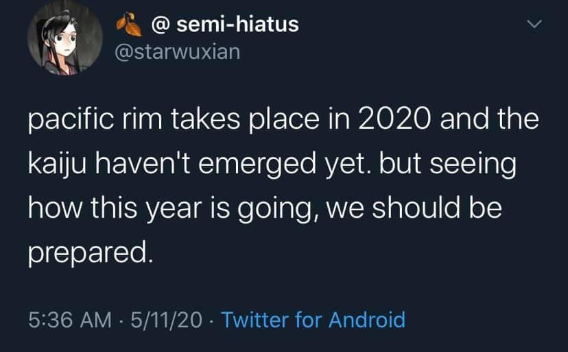 DinobotSnarl's tweet image. #PacificRim #PacificRimjoke #2020joke