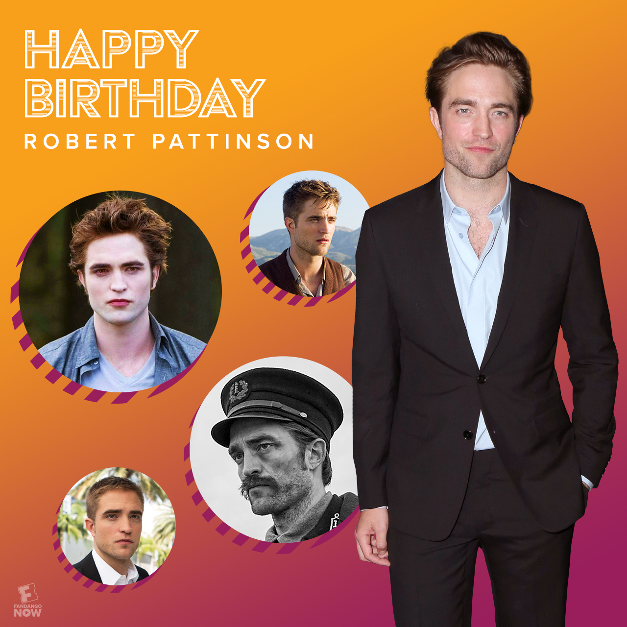 Happy birthday, Robert Pattinson! May have an exceptionally Good Time today... 