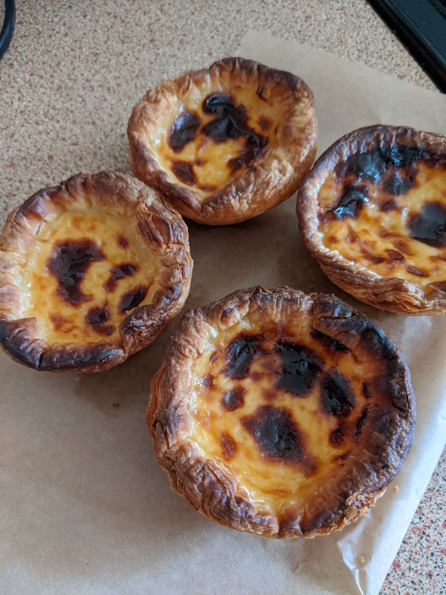 CharBry23's tweet photo. De natas from @ForgeBakehouse - 8/10! Delicious, but not quite a Lisboa! @SheffColHol @WSCallaboutME https://t.co/sXBL8H9tJV