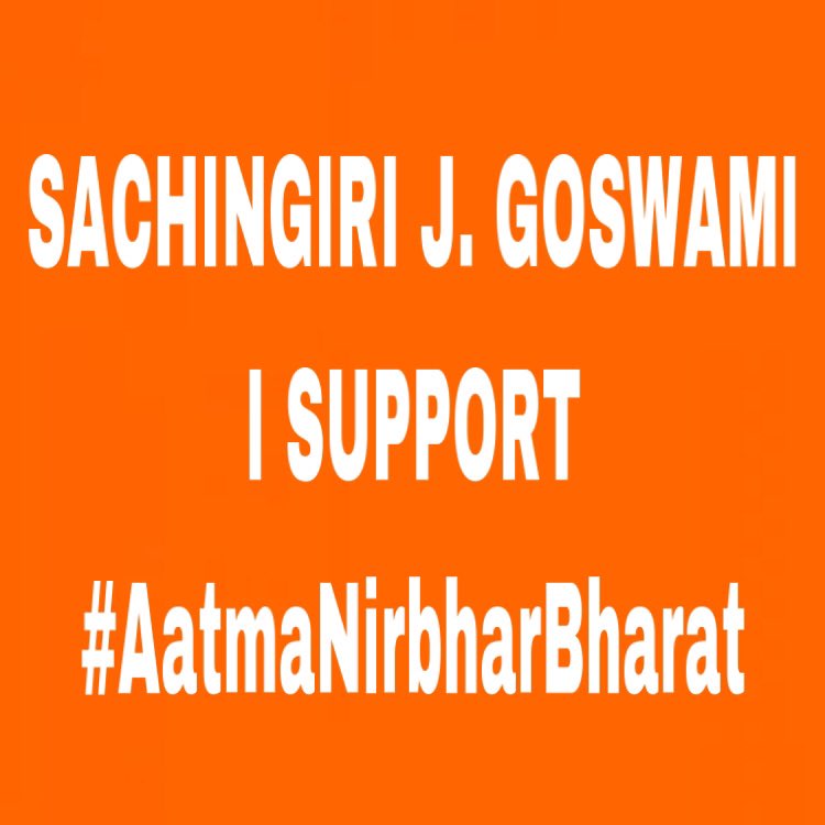 sachinjgoswami's tweet image. i support #AatmaNirbharBharat #supportNarendraModi
