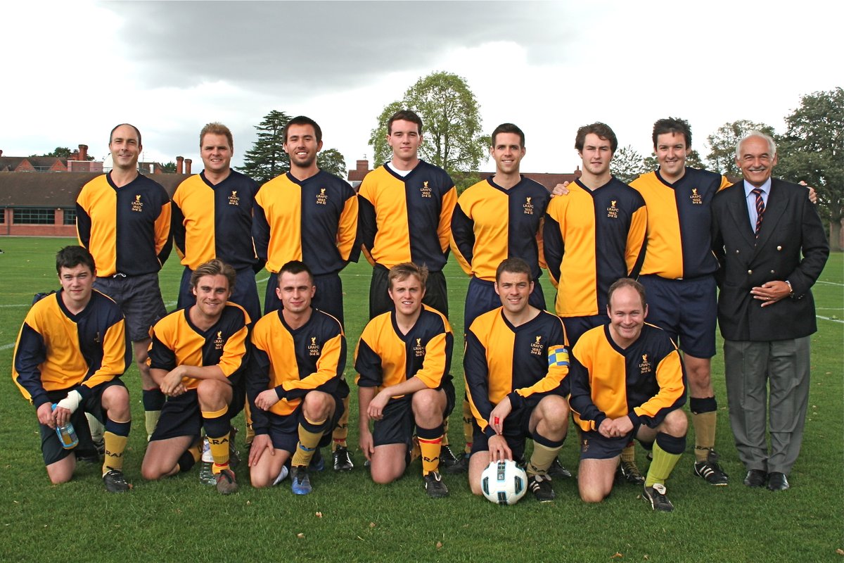 This 2011 3rd XI had to draft the President in between the sticks ...