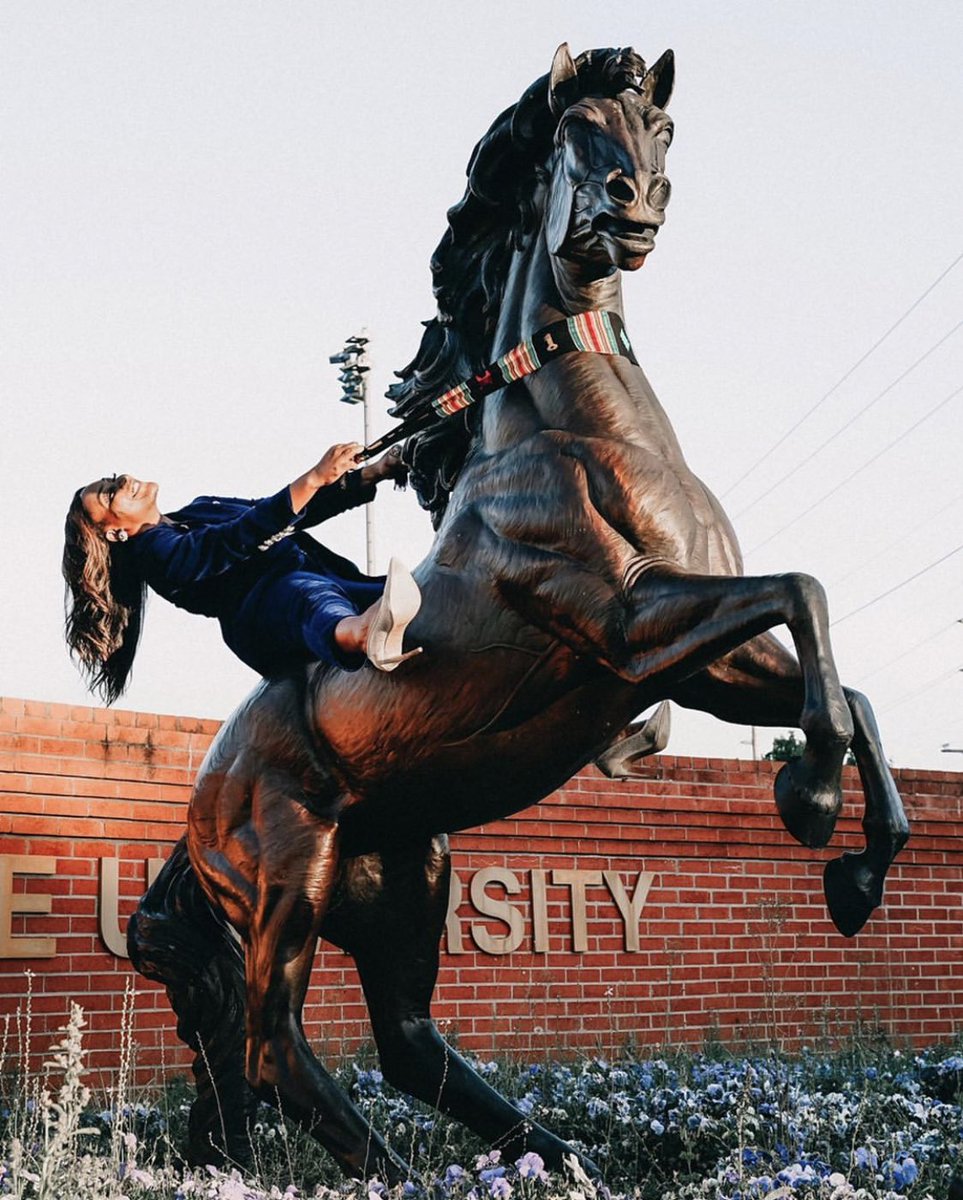 HBCUBuzz's tweet photo. 🎓🐴💙MOOOD! Congratulations class of 2020 Broncos! IG / @kianteeeej_ #Faystate20 #hbcugrad #classof2020 #hbcu . https://t.co/vwzop34ytj